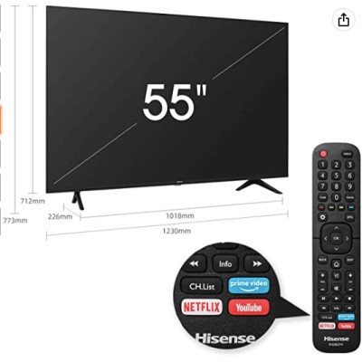 Smart TV Hisense 65"
